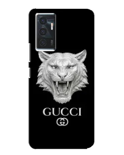 Чехол для Vivo V23e с картинкой «Gucci — серебряный лев»