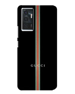 Чехол для Vivo V23e с картинкой «Gucci — строгая линия»