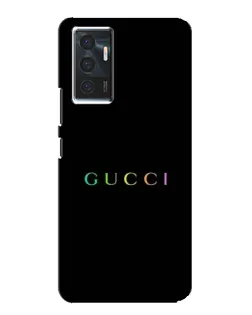 Чехол для Vivo V23e с картинкой «Gucci — неоновый минимализм»