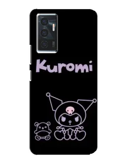 Чохол для Vivo V23e з картинкою «Kuromi — чорний мінімалізм» Чохол для Vivo V23e з картинкою «Kuromi — чорний мінімалізм»
