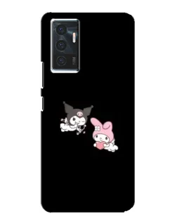Чехол для Vivo V23e с картинкой «My Melody и Kuromi» Чехол для Vivo V23e с картинкой «My Melody и Kuromi»