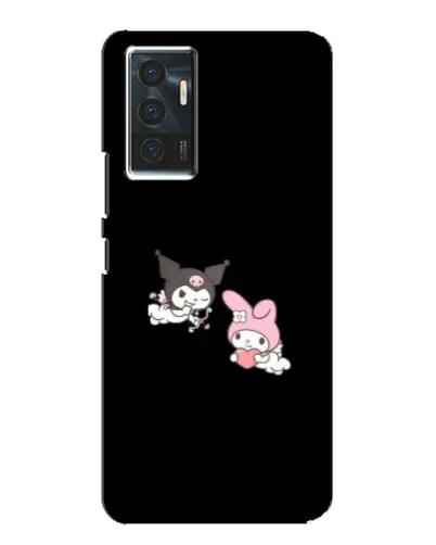 Чехол для Vivo V23e с картинкой «My Melody и Kuromi»