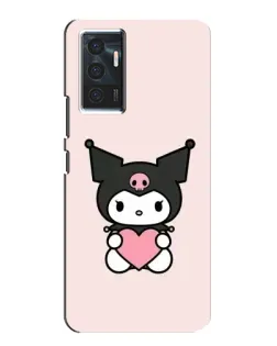 Чехол для Vivo V23e с картинкой «Kuromi и сердце» Чехол для Vivo V23e с картинкой «Kuromi и сердце»