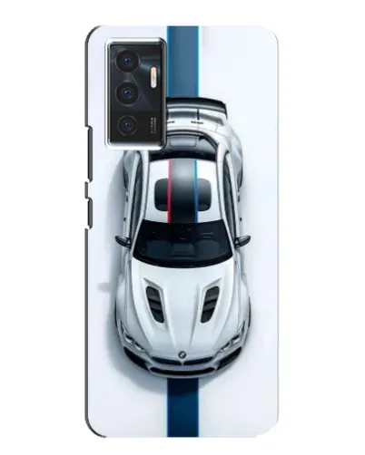 Чехол для Vivo V23e с картинкой «Вид сверху — BMW M»