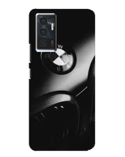 Чехол для Vivo V23e с картинкой «Эмблема BMW — макро»