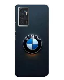 Чехол для Vivo V23e с картинкой «Логотип BMW — минимализм»