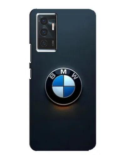Чехол для Vivo V23e с картинкой «Логотип BMW — минимализм»