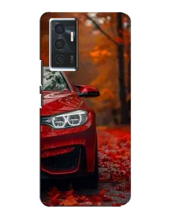 Чехол для Vivo V23e с картинкой «Осенняя BMW M4»