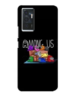 Чехол для Vivo V23e с картинкой «Логотип Among Us» Чехол для Vivo V23e с картинкой «Логотип Among Us»