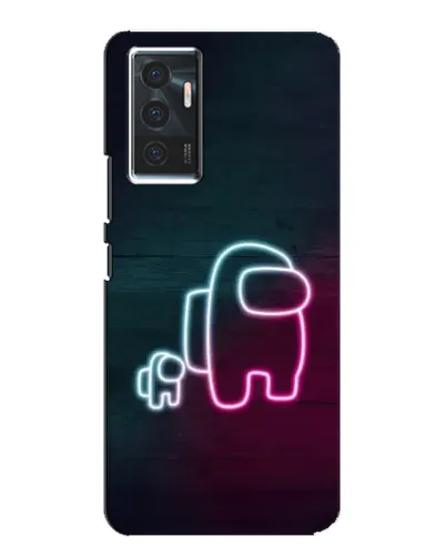 Чехол для Vivo V23e с картинкой «Among Us неон-арт» Чехол для Vivo V23e с картинкой «Among Us неон-арт»
