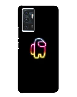 Чехол для Vivo V23e с картинкой «Among Us градиент»