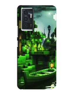 Чехол для Vivo V23e с картинкой «Minecraft лесной пейзаж» Чехол для Vivo V23e с картинкой «Minecraft лесной пейзаж»