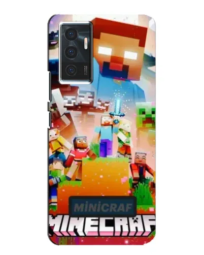 Чехол для Vivo V23e с картинкой «Minecraft герои игры» Чехол для Vivo V23e с картинкой «Minecraft герои игры»