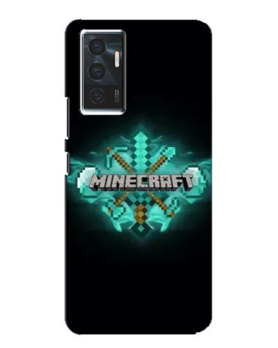 Чехол для Vivo V23e с картинкой «Minecraft Diamond лого» Чехол для Vivo V23e с картинкой «Minecraft Diamond лого»