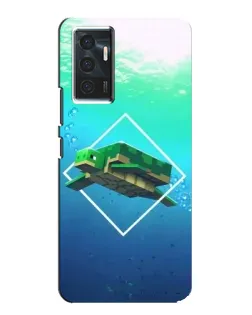 Чехол для Vivo V23e с картинкой «Черепаха Minecraft» Чехол для Vivo V23e с картинкой «Черепаха Minecraft»