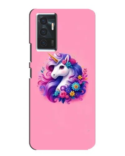 Чехол для Vivo V23e с картинкой «Сказочный единорог»