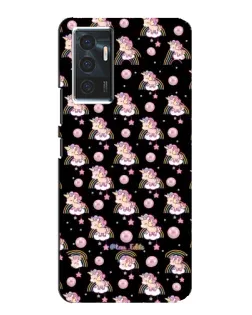 Чехол для Vivo V23e с картинкой «Magic Unicorn паттерн»