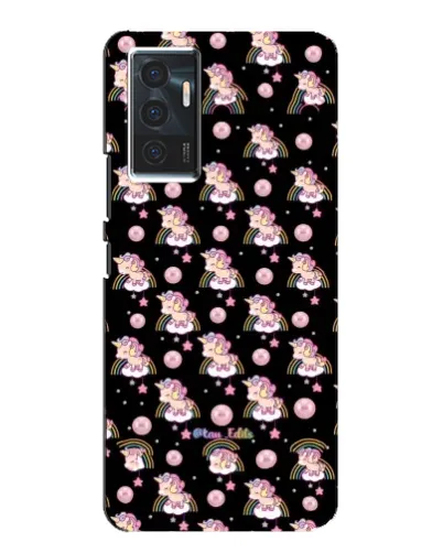 Чехол для Vivo V23e с картинкой «Magic Unicorn паттерн»