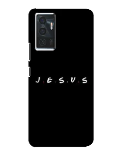 Чехол для Vivo V23e с картинкой «Точки веры J.E.S.U.S.»