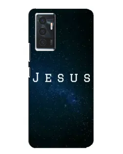 Чехол для Vivo V23e с картинкой «Звездное небо Jesus»