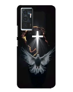 Чехол для Vivo V23e с картинкой «Голубь и Свет»