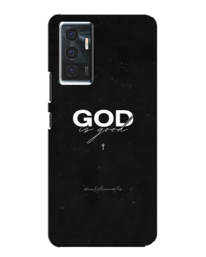 Чехол для Vivo V23e с картинкой «GOD — Бог над всем»