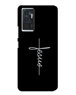 Чехол для Vivo V23e с картинкой «Тонкая линия веры»