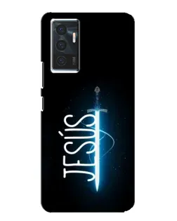 Чехол для Vivo V23e с картинкой «Меч Духа Jesus»