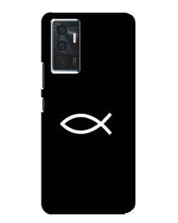 Чохол для Vivo V23e з картинкою «Символ риби Jesus»