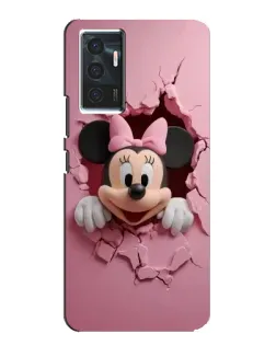 Чехол для Vivo V23e с картинкой «Минни сквозь стену»