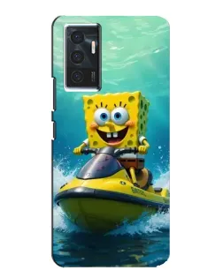 Чохол для Vivo V23e з картинкою «Спанч Боб на гідроциклі» Чохол для Vivo V23e з картинкою «Спанч Боб на гідроциклі»
