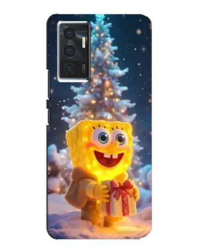 Чехол для Vivo V23e с картинкой «Рождественский Спанч Боб» Чехол для Vivo V23e с картинкой «Рождественский Спанч Боб»