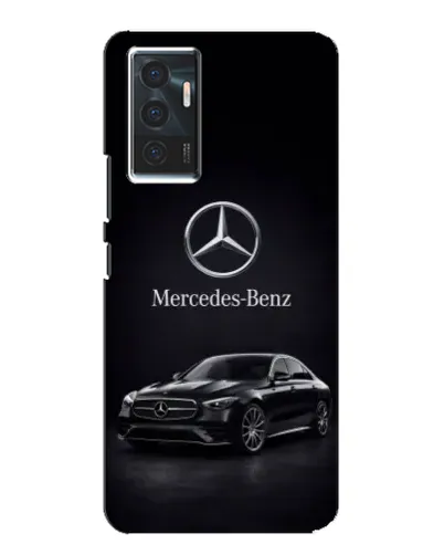 Чехол для Vivo V23e с картинкой «Mercedes — решетка радиатора»