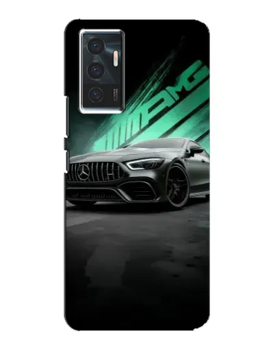 Чехол для Vivo V23e с картинкой «Темный Mercedes AMG»