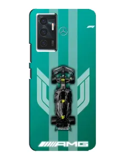 Чехол для Vivo V23e с картинкой «Mercedes AMG Petronas»