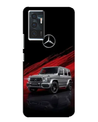 Чехол для Vivo V23e с картинкой «Mercedes G-Class красный»