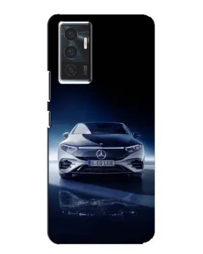 Чехол для Vivo V23e с картинкой «Ночной Mercedes EQ»