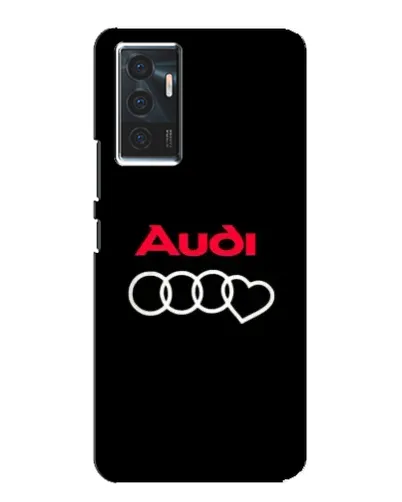 Чехол для Vivo V23e с картинкой «Логотип Audi Heart» Чехол для Vivo V23e с картинкой «Логотип Audi Heart»