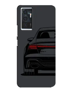 Чехол для Vivo V23e с картинкой «Задняя часть Audi — арт»