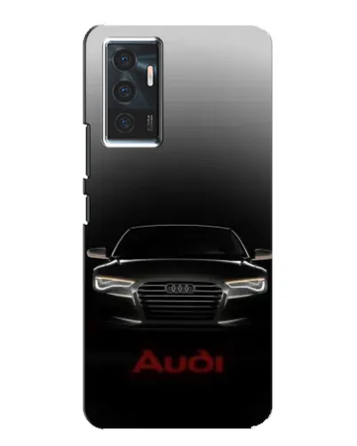 Чехол для Vivo V23e с картинкой «Audi — градиентный контур» Чехол для Vivo V23e с картинкой «Audi — градиентный контур»