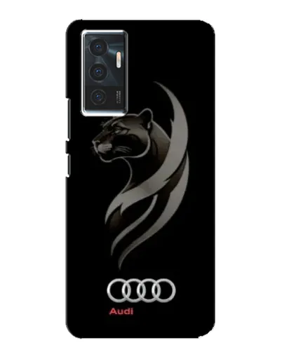 Чехол для Vivo V23e с картинкой «Графика — пантера и Audi» Чехол для Vivo V23e с картинкой «Графика — пантера и Audi»
