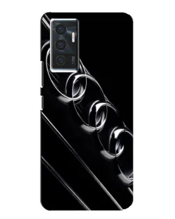 Чехол для Vivo V23e с картинкой «Audi — абстрактные кольца»