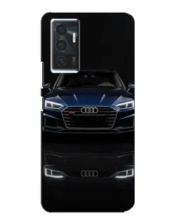 Чехол для Vivo V23e с картинкой «Audi — ночное отражение»