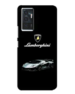 Чехол для Vivo V23e с картинкой «Логотип Lamborghini классика»