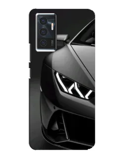 Чехол для Vivo V23e с картинкой «Lamborghini фары детализация»