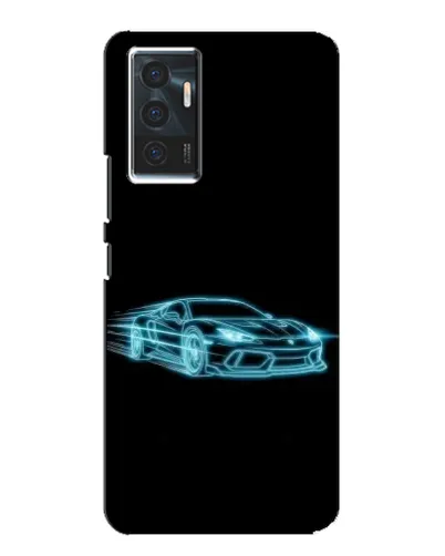 Чехол для Vivo V23e с картинкой «Неоновый контур Lamborghini» Чехол для Vivo V23e с картинкой «Неоновый контур Lamborghini»