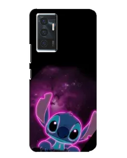 Чехол для Vivo V23e с картинкой «Неоновый Stitch»