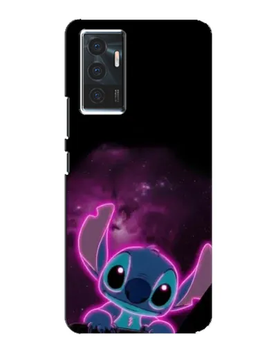 Чехол для Vivo V23e с картинкой «Неоновый Stitch»