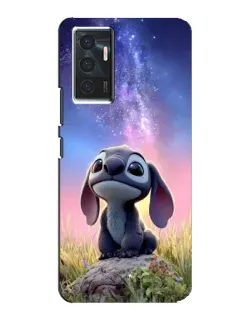 Чехол для Vivo V23e с картинкой «Стич на рассвете»