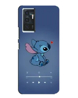 Чехол для Vivo V23e с картинкой «Музыкальный Stitch»